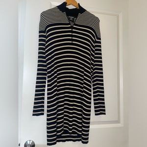 Polo Ralph Lauren 100% cotton stripped dress. Women’s size large